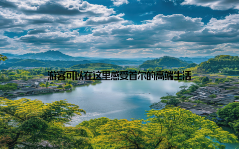 游客可以在这里感受首尔的高端生活